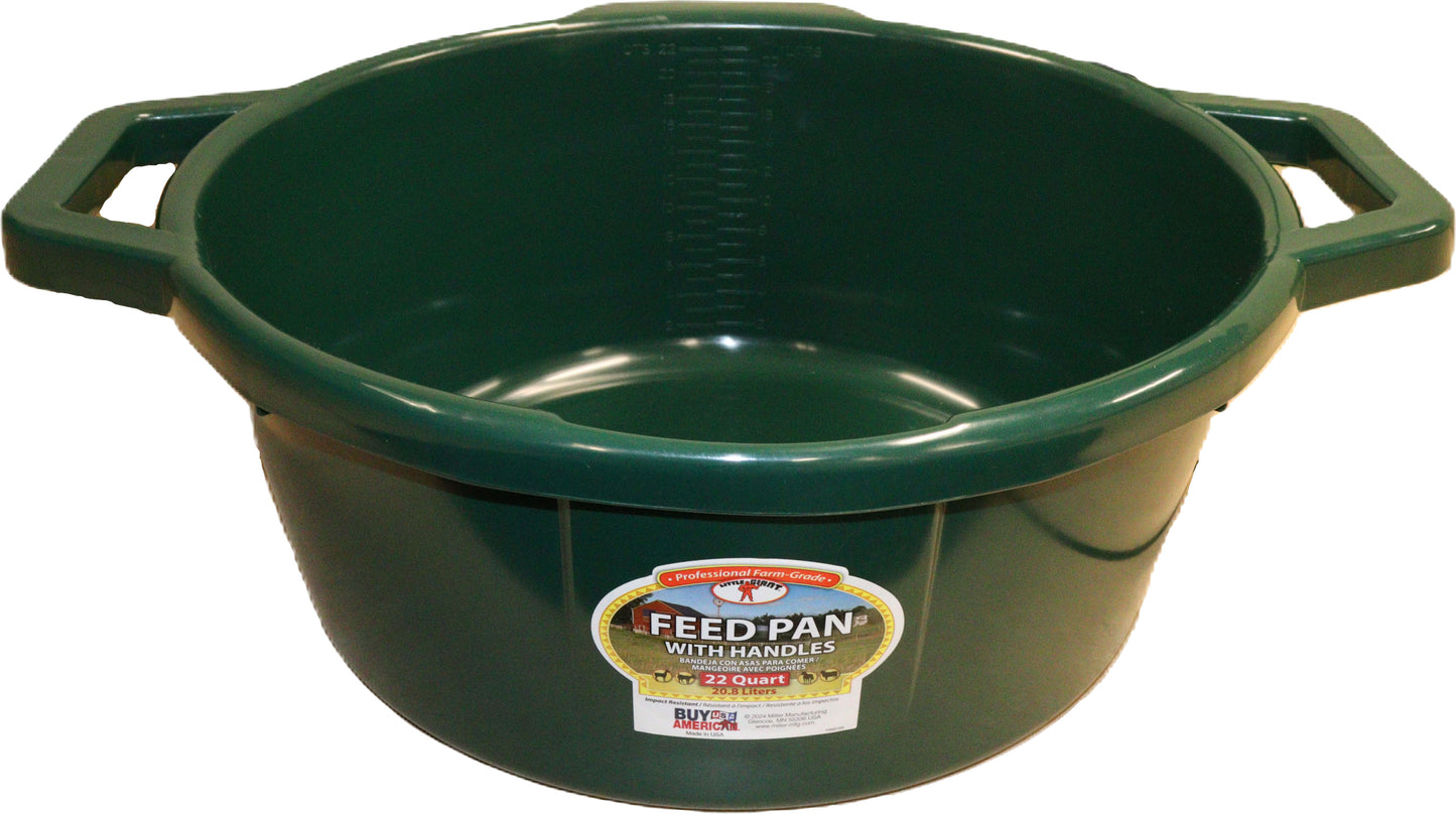 Little Giant Feed Pan With Handles
