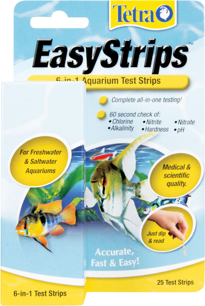 Tetra Easystrips 6-In-1  Aquarium Test Strips
