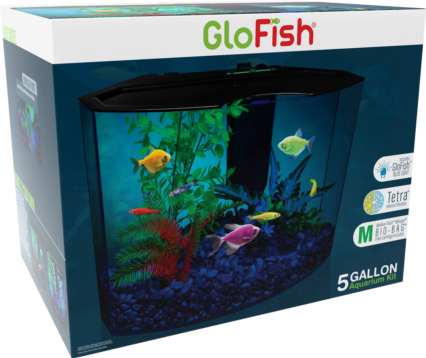 Glofish Led Crescent Aquarium Kit