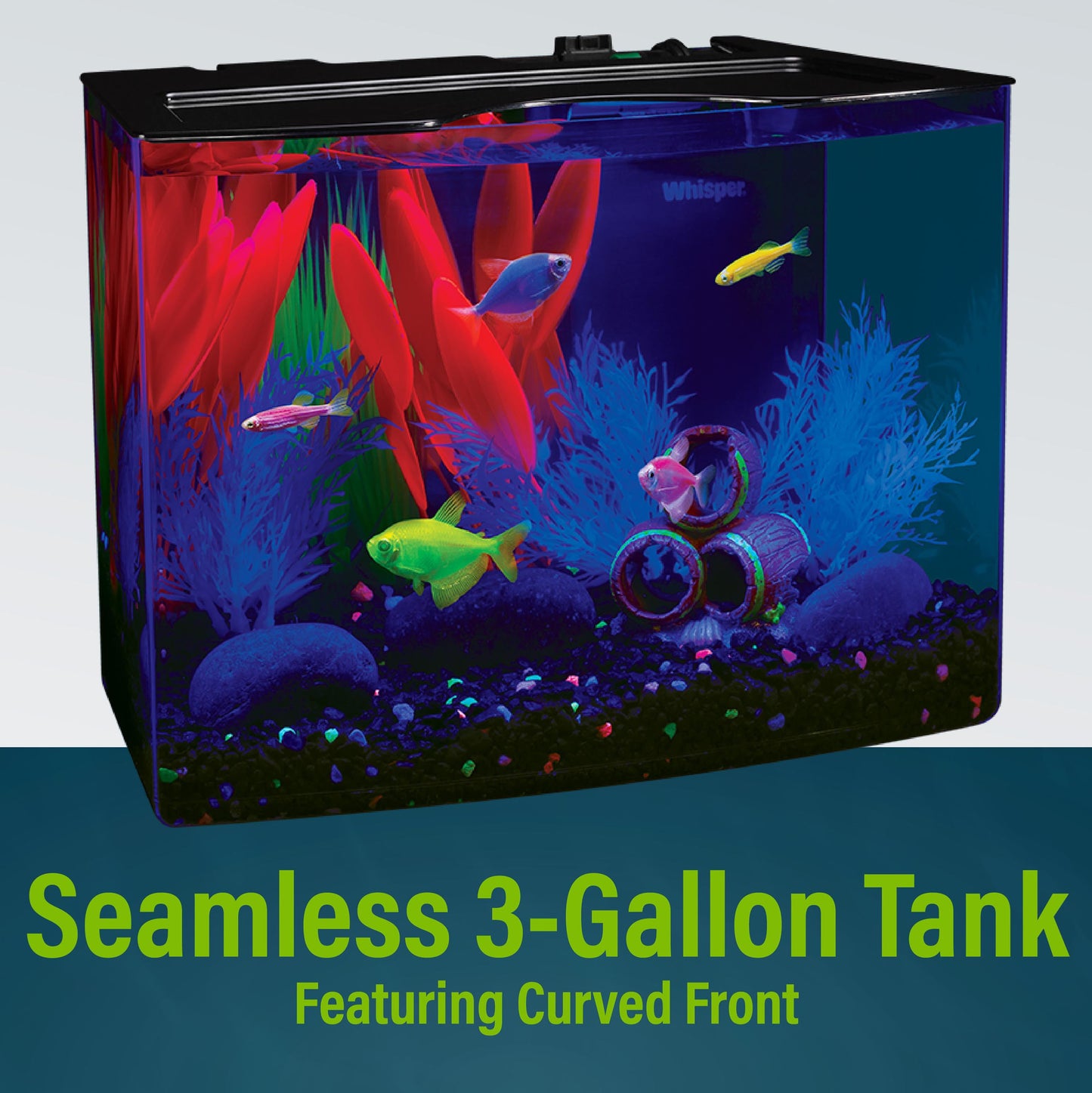 Glofish Aquarium Kit Blue Led