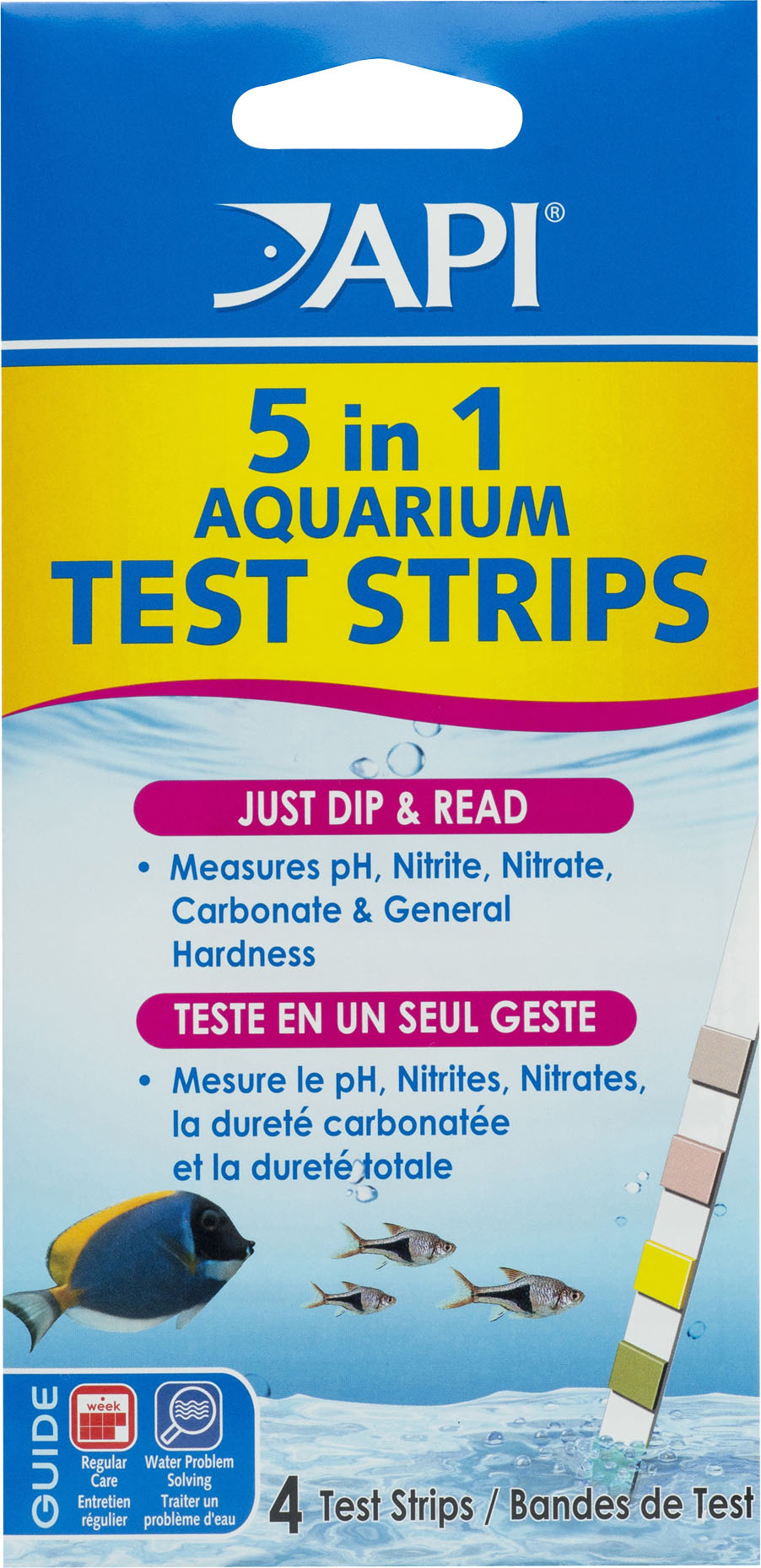 Api 5 In 1 Aquarium Test Strips