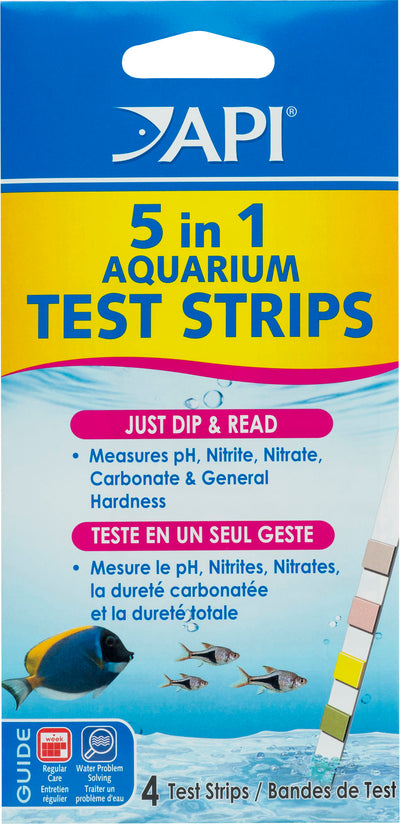 Api 5 In 1 Aquarium Test Strips