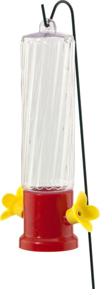 Mini Plastic Hummingbird Feeder W/Planter Stake