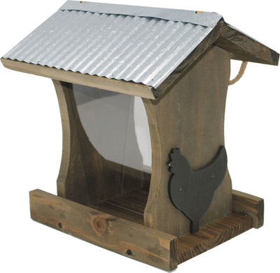 Rustic Farmhouse Tall Hopper Feeder