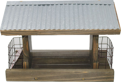Rustic Farmhouse Ranch Feeder W/Suet Cages