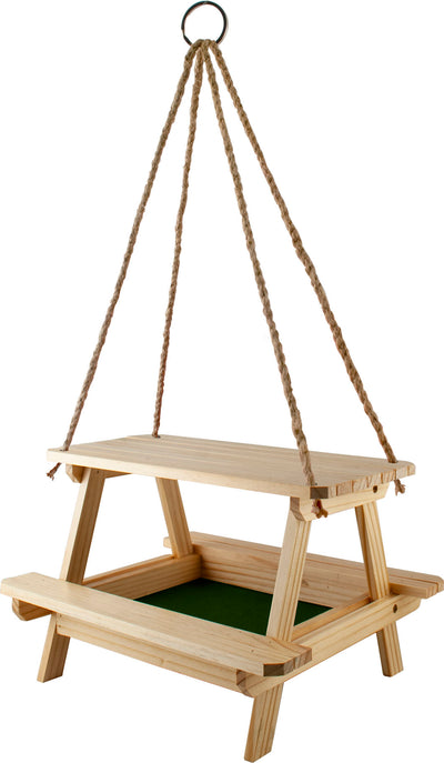 Lake & Cabin Picnic Table Platform Feeder