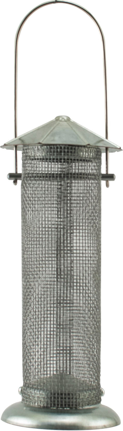 Rustic Farmhouse Galvanized Silo Thistle Feeder