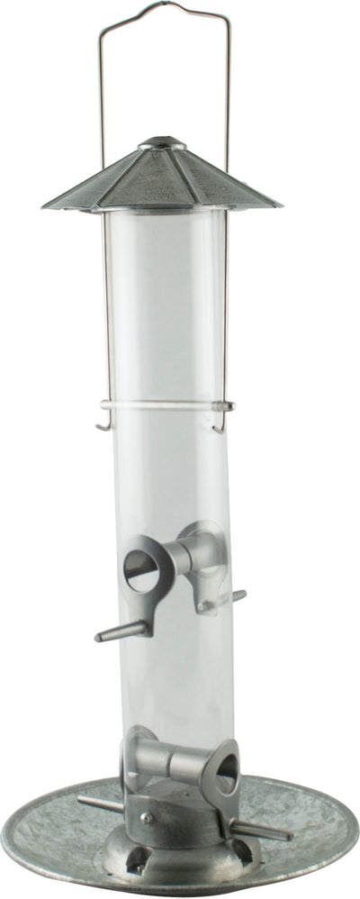 Rustic Farmhouse Silo Tube Seed Feeder