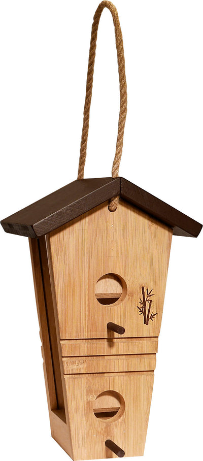 Ultimate Renewable Bamboo Tall Hopper Feeder