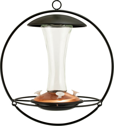 Contemporary Floating Sphere Hummingbird Feeder