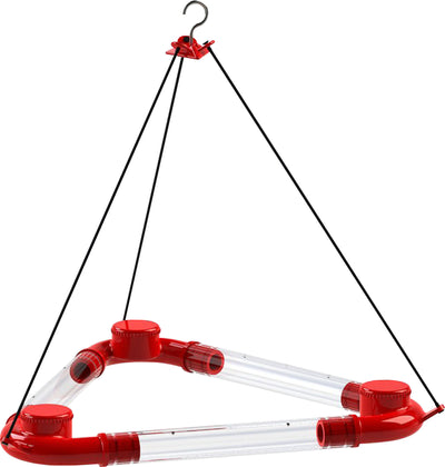 Dinner Bell Plastic Hummingbird Feeder