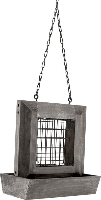 Modern Farmhouse Window Suet & Seed Feeder