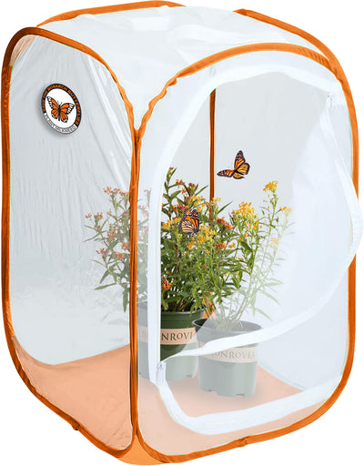 Monarch Butterfly Pop-Up Mesh Incubator