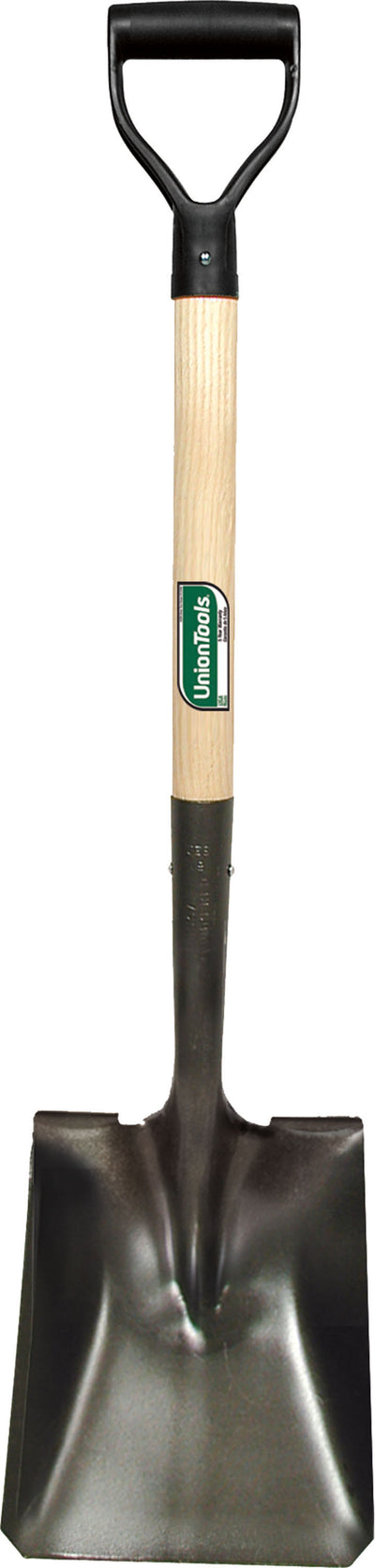 Union Tools Square Point Shovel D Handle