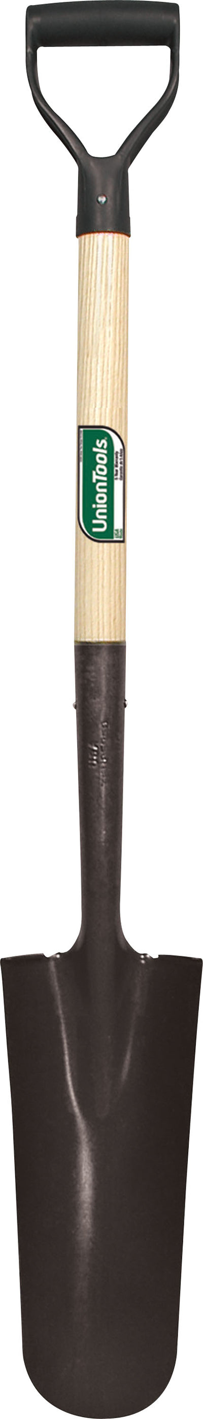 Union Tools Drain Spade Open Back D Handle