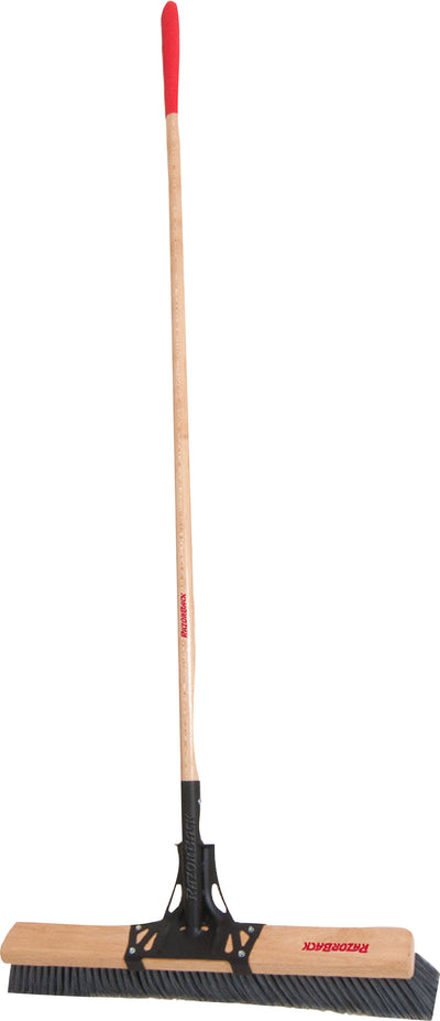 Razor-Back Smooth Surface Push Broom (Pack Of 4)