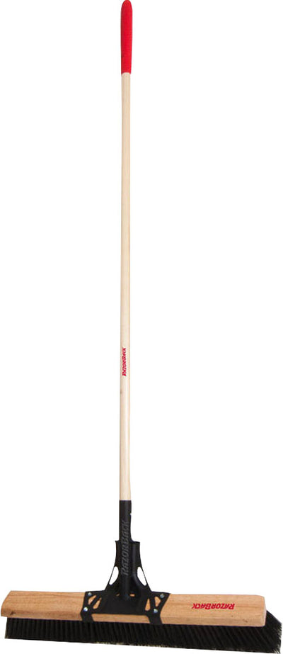 Razor-Back Rough Surface Push Broom (Pack Of 4)