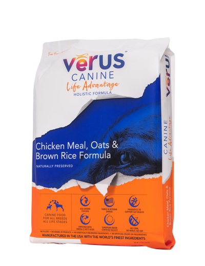 VēRUS Canine Life Advantage Formula – Holistic Chicken Meal-Based Nutrition for All Life Stages