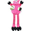 Godog Checkers Skinny Pig Dog Toy