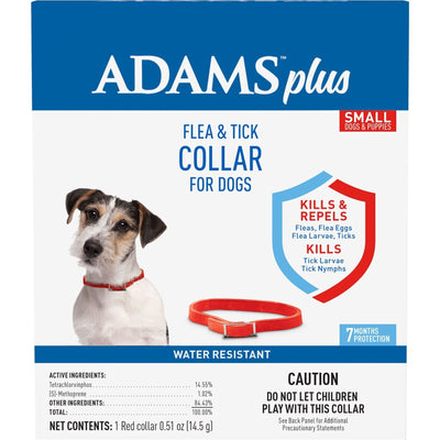 Adams Plus Flea & Tick Collar For Dogs & Puppies