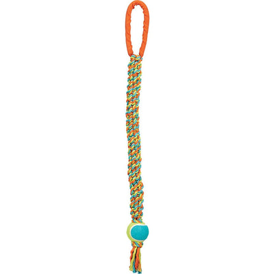 Chomper Rope & Tennis Ball Tug Toy
