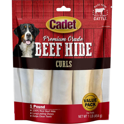 Cadet Premium Grade Beefhide Curls