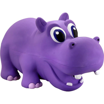 Naturflex Hippo Latex Dog Toy