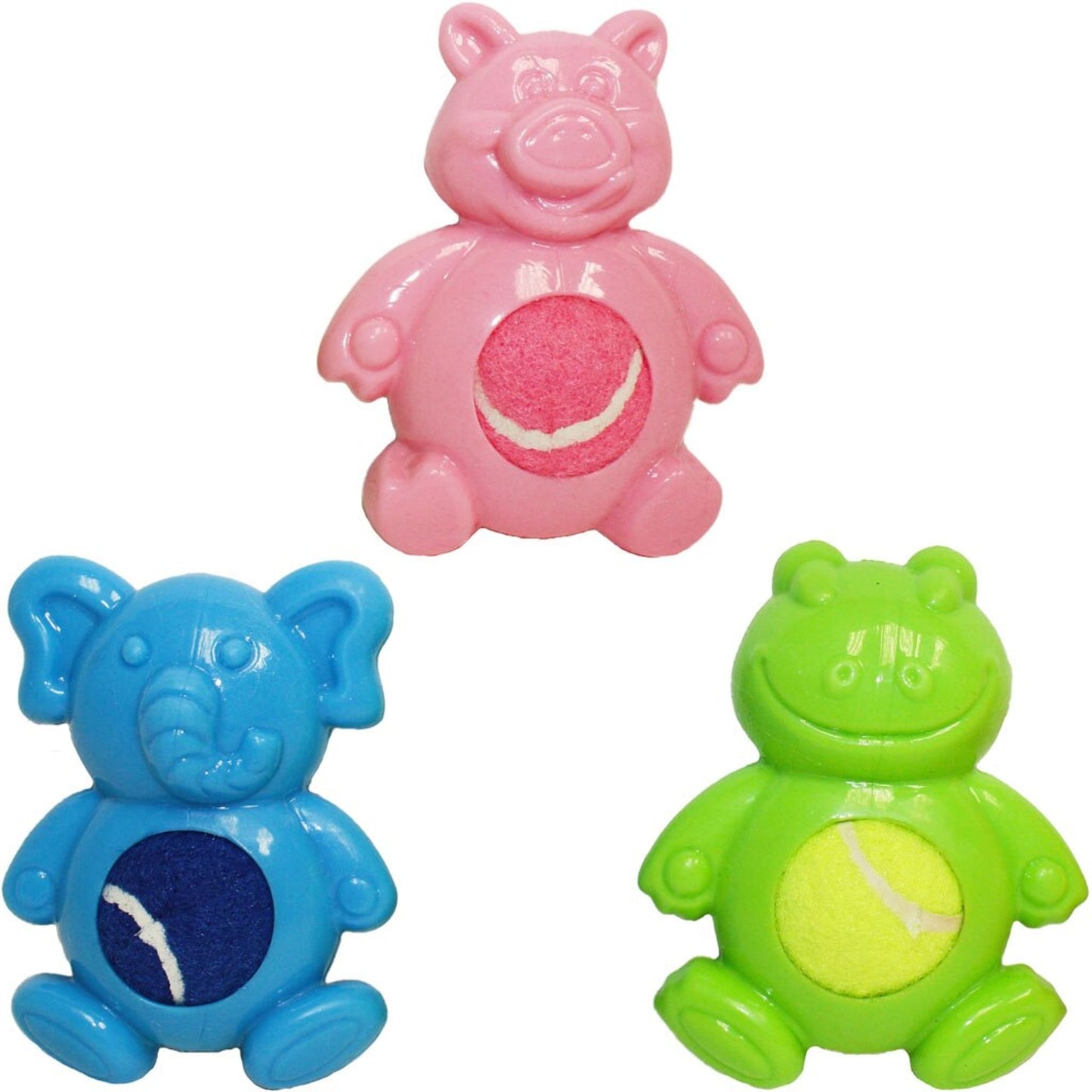 Multipet Minipet Tennis Tummies Dog Toy