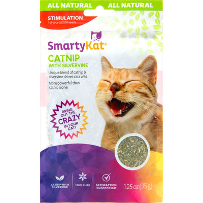 Smartykat Catnip W/ Silvervine Cat Attractant