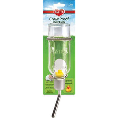 Kaytee Chew-Proof Glass Water Bottle