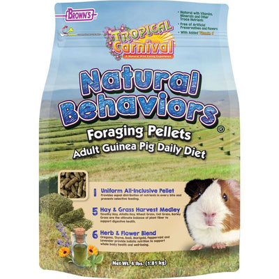 Tropical Carnival Foraging Pellets Guinea Pig Food