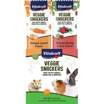 Vitakraft Veggie Snackers For Rabbit Guinea Pig An
