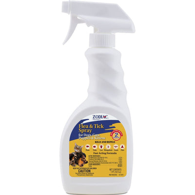 Zodiac Flea & Tick Spray For Dogs & Cats
