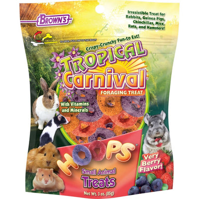 Tropical Carnival Hoops Small Animal Treats