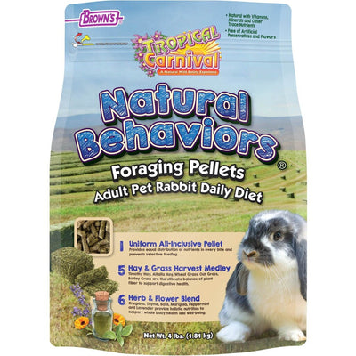 Tropical Carnival Foraging Pellets Rabbit Food