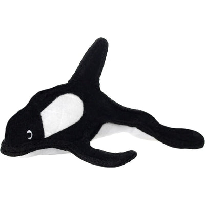 Tuffy Ocean Killer Whale Durable Squeaky Soft Toy