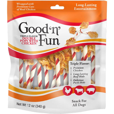 Good 'N' Fun Double Pops Triple Flavor