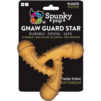 Spunkypup Gnaw Guard Squeaky Toy Star