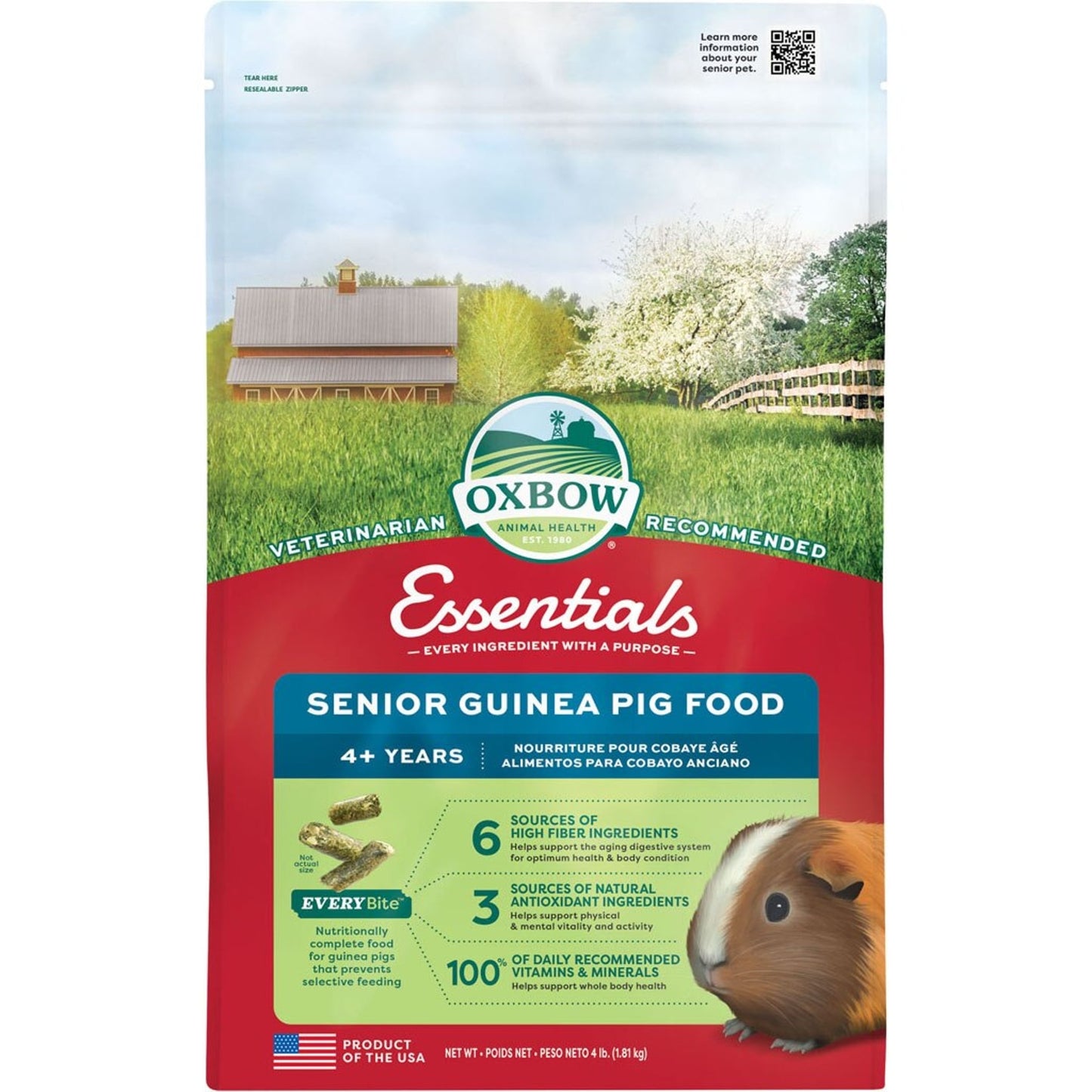 Essentials Senior Guinea Pig Food