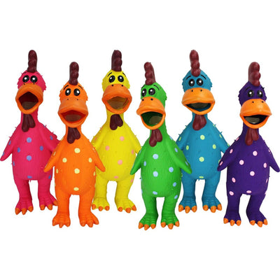 Multipet Globken Chicken Latex Dog Toy