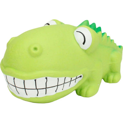 Rascals Big Head Alligator Grunt Dog Toys