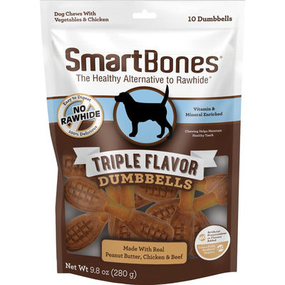 Smartbones Triple Flavor Dumbbells