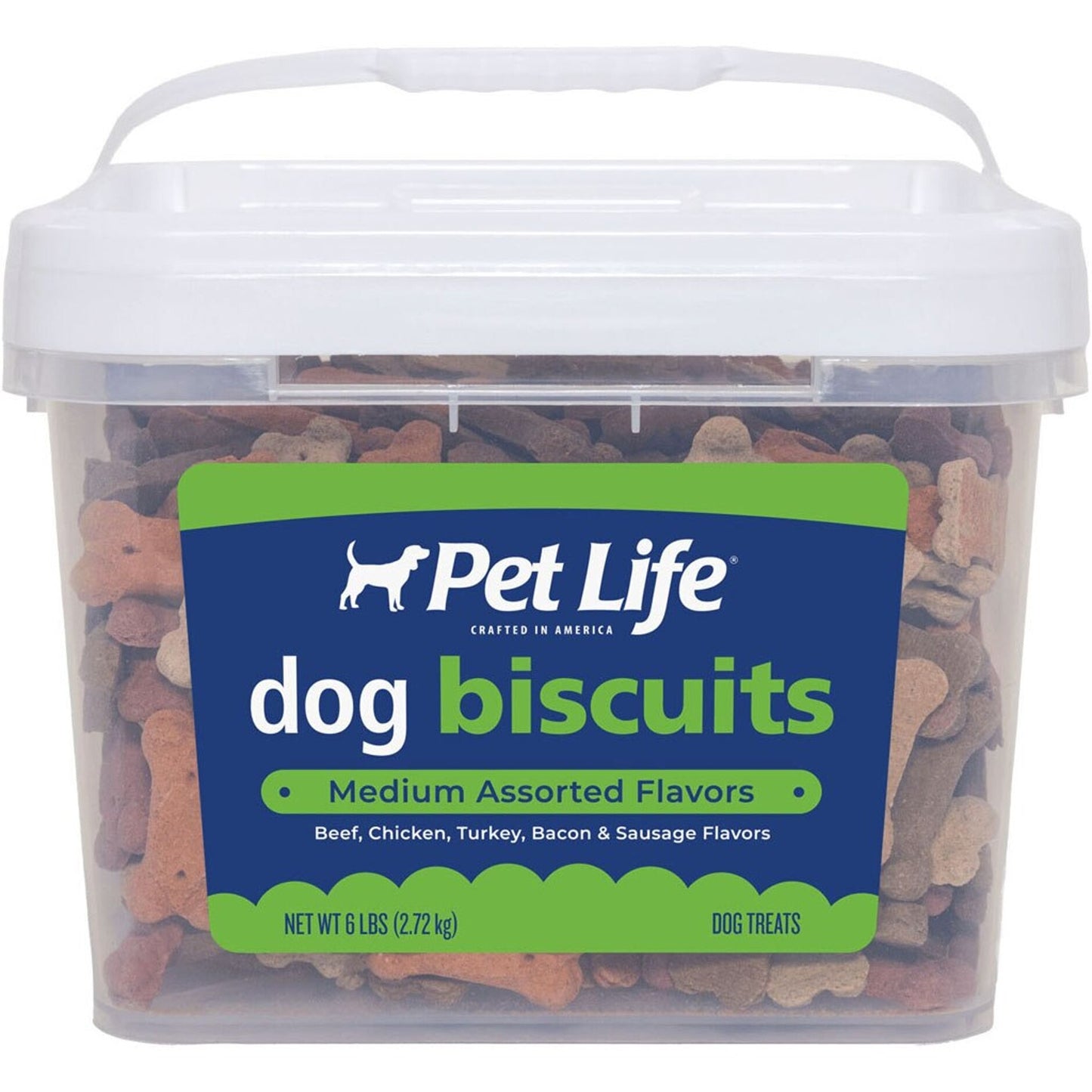 Pet Life Dog Biscuits Barrel