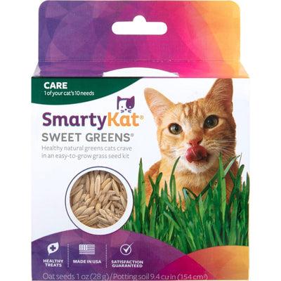 Smartykat Sweet Greens Organic Oat Grass Grow Kit