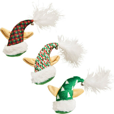 Spot Holiday Elfhat Catnip Toys