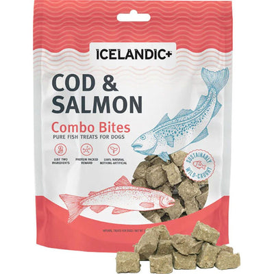Icelandic+ Combo Bites Pure Fish Treats For Dogs