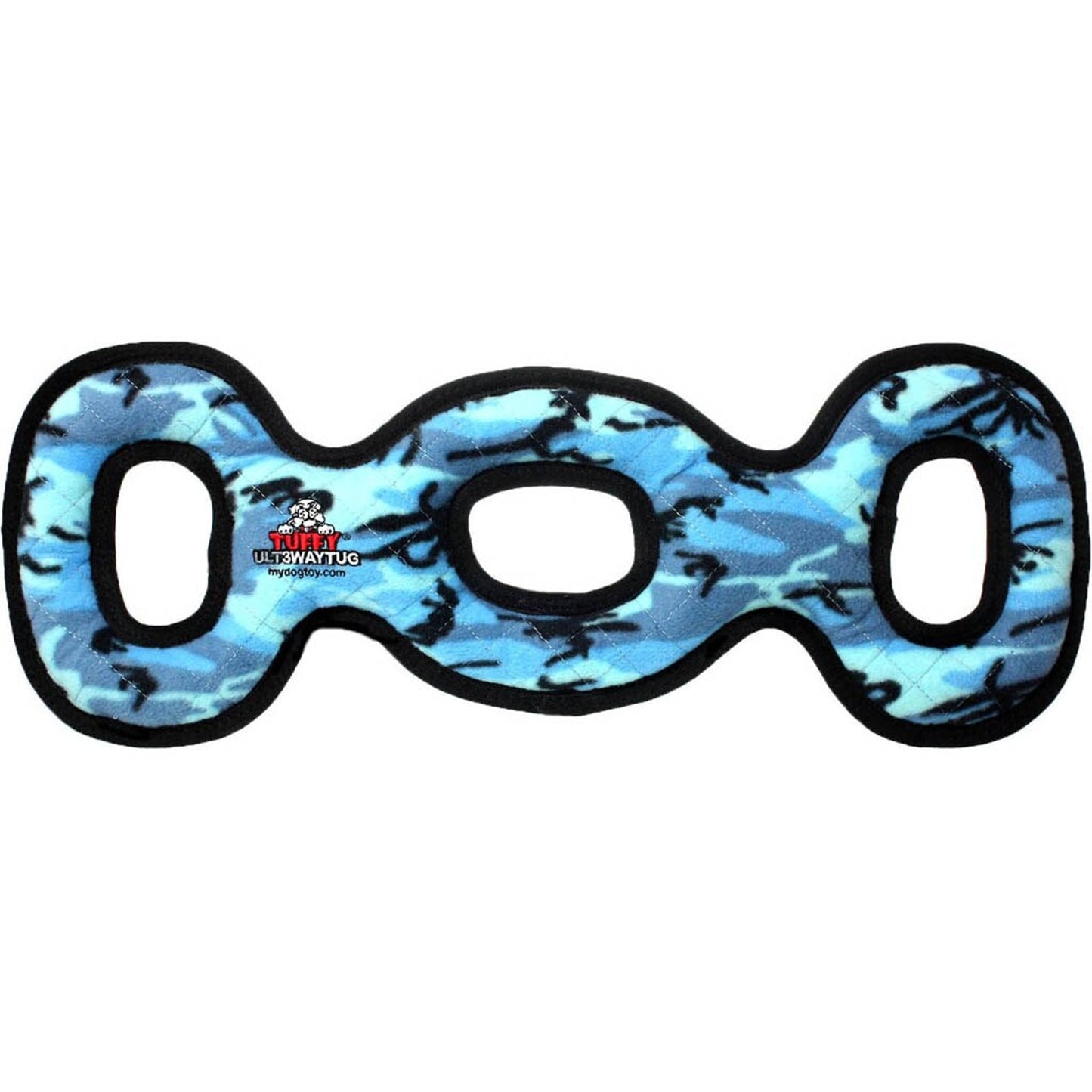 Tuffy Ultimate 3 Way Tug Durable Soft Dog Toy