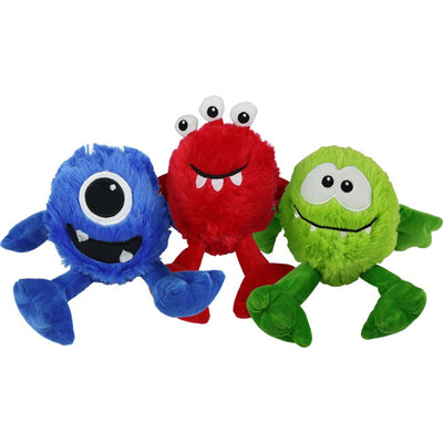 Multipet Minipet Monsters Plush Dog Toy