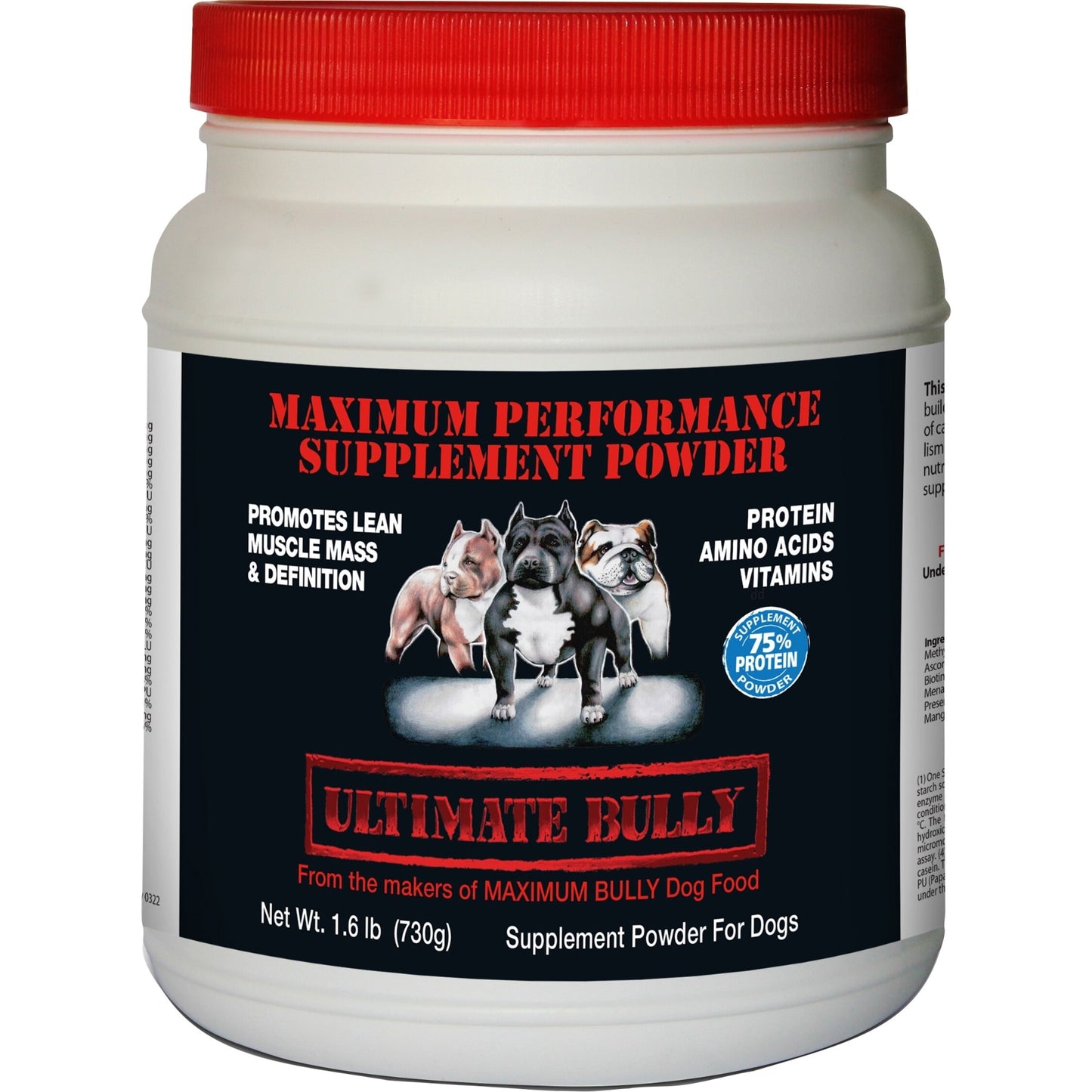 Maximum Bully Performance Supplement