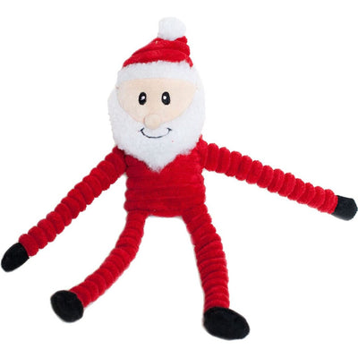 Zippypaws Holiday Crinkles Santa